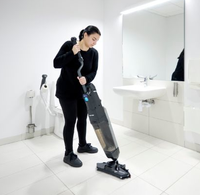Nilfisk Dryft S-Motion Grab n Go Compact Upright Li-Ion Battery Floor Scrubber 75 Min Scrub Time