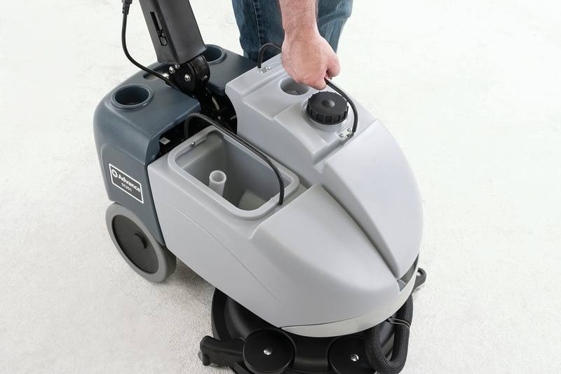 Nilfisk SC351 Walk Behind Battery Floor Scrubber 11 Litre Grey Plastic Recovery Tank - No Handle