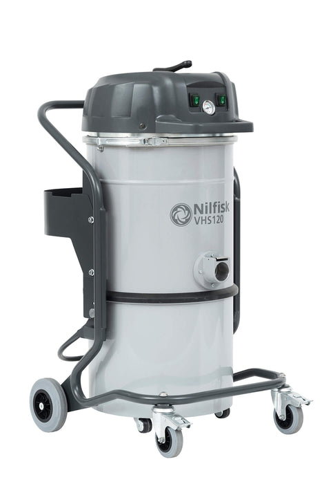 Nilfisk VHS120 LC Compact Industrial Vacuum Cleaner With Manual Filter Shaker - TVD The Vacuum Doctor