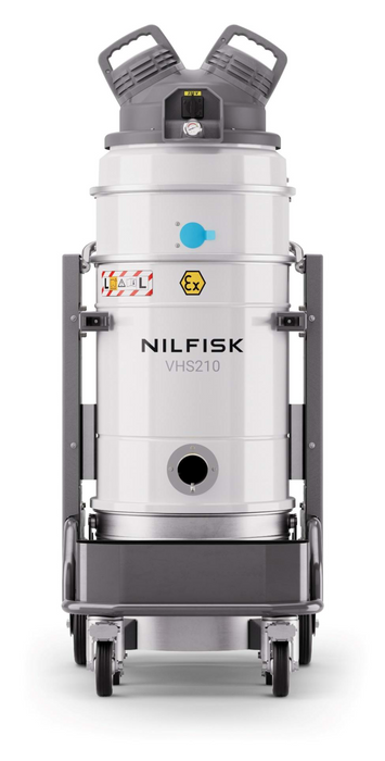 Nilfisk VHS210 IECEx Certified Z22 EXA HC Approved Explosion Proof H Class Vacuum - No Hose Kit - Special Order Only