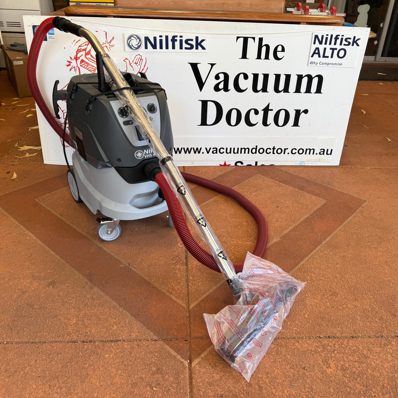 Nilfisk VHS42 L40 MC InfiniClean M CLASS Wet and Dry Safety Vacuum Cleaner With Hose Kit - FREE Aussie Delivery! - The Vacuum Doctor