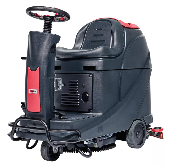 Viper AS530R Compact 24V Battery Powered Rider Scrubber-Drier With Single Disc Scrubbing Deck - FREE Aussie Delivery - Email Us For Your Price!
