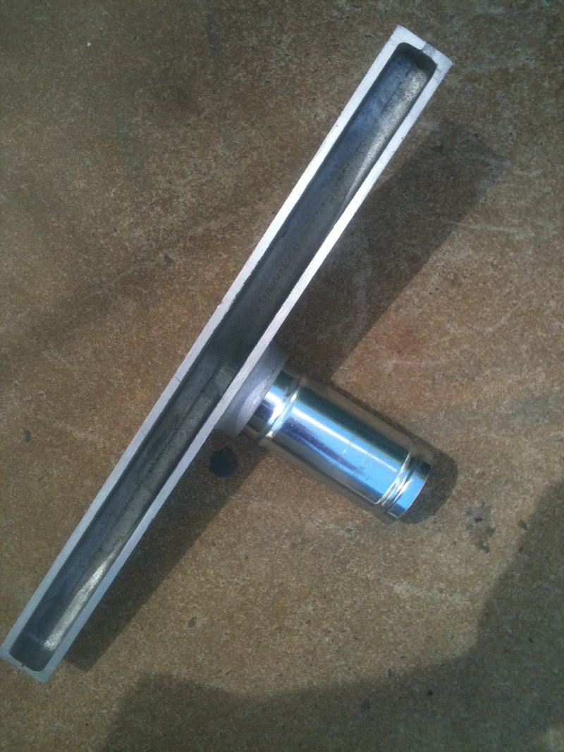 NilfiskCFM 40mm x 40cm Wide Aluminium Nozzle For Vacuuming Bakers Ovens and Pizza Ovens - The Vacuum Doctor