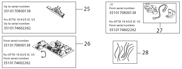 Nilfisk-Alto 560-21XC and 760-21 XC Xtreme Vacuum Cleaner PC Board no beeper - LATE MODEL PCB KIT
