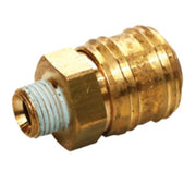 Brass 1/4" Quick Release Female Fitting Out Of Machine For Kerrick Sabrina Solution Line - The Vacuum Doctor