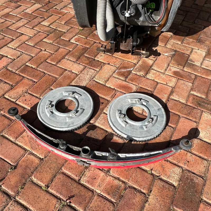 Secondhand Nilfisk BA855 36V Battery Operated Automatic Floor Scrubber Drier AS IS