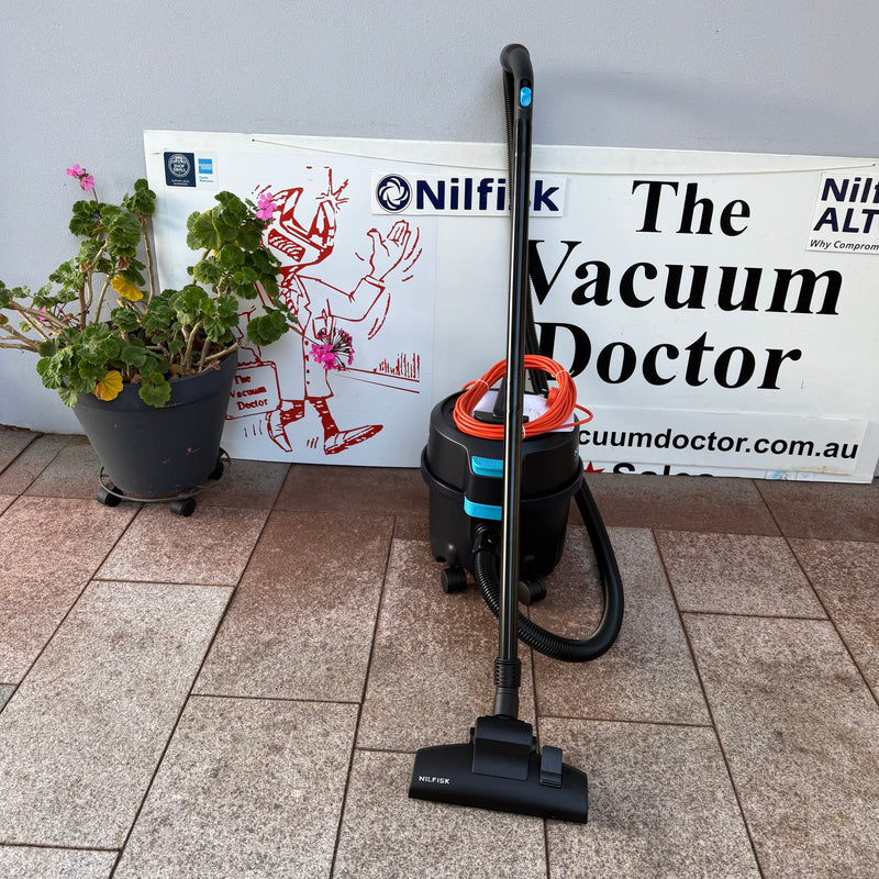 NEW GENERATION - More Attractive Improved 1200 Watt Nilfisk VP300 ECO Commercial Vacuum Cleaner