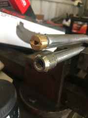 Gerni Tornado 0340 Nozzle With Violet Ring For The Plus 1120 Pressure Washer Lance With ERGO QR Fitting - TVD The Vacuum Doctor