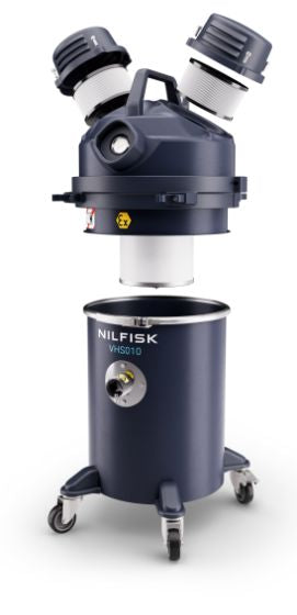 Nilfisk VHS010 IECEx HC Z22 EXA ANZ Mini Industrial Vacuum Cleaner Combo With 40mm Hose And Accessory Kit - FREE Aussie Delivery!
