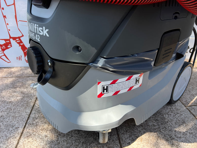 Nilfisk VHS42 L30 HC InfiniClean TYPE H Safety Vacuum Cleaner For Asbestos Complete With DOP Certificate - FREE Aussie Delivery!