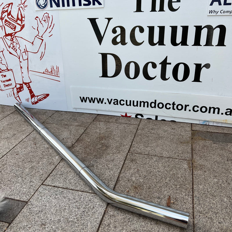 Kerrick JumboVac Vacuum Cleaner 50mm Hose Chrome Steel 3 Pce Bent Tube and Wand Set