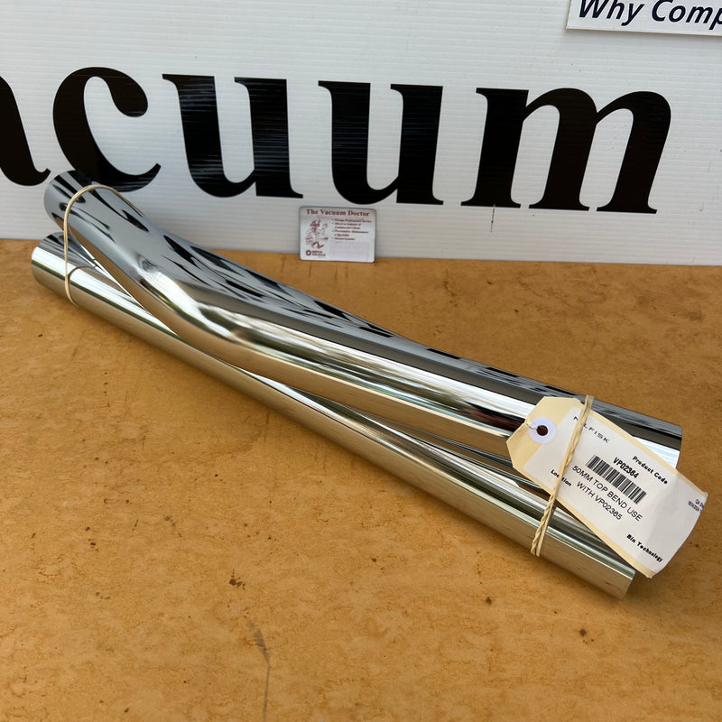 Kerrick JumboVac Vacuum Cleaner 50mm Hose Chrome Steel 3 Pce Bent Tube and Wand Set