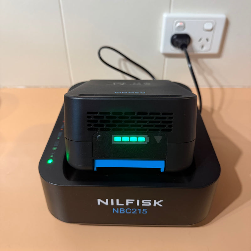 Nilfisk VP500 36V Li-ion Battery Powered HEPA Filtered Vacuum Cleaner Up To 55 mins Run-time - FREE Aussie Delivery!