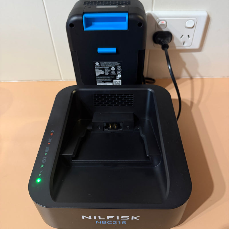 Nilfisk VP500 36V Li-ion Battery Powered HEPA Filtered Vacuum Cleaner Up To 55 mins Run-time - FREE Aussie Delivery!