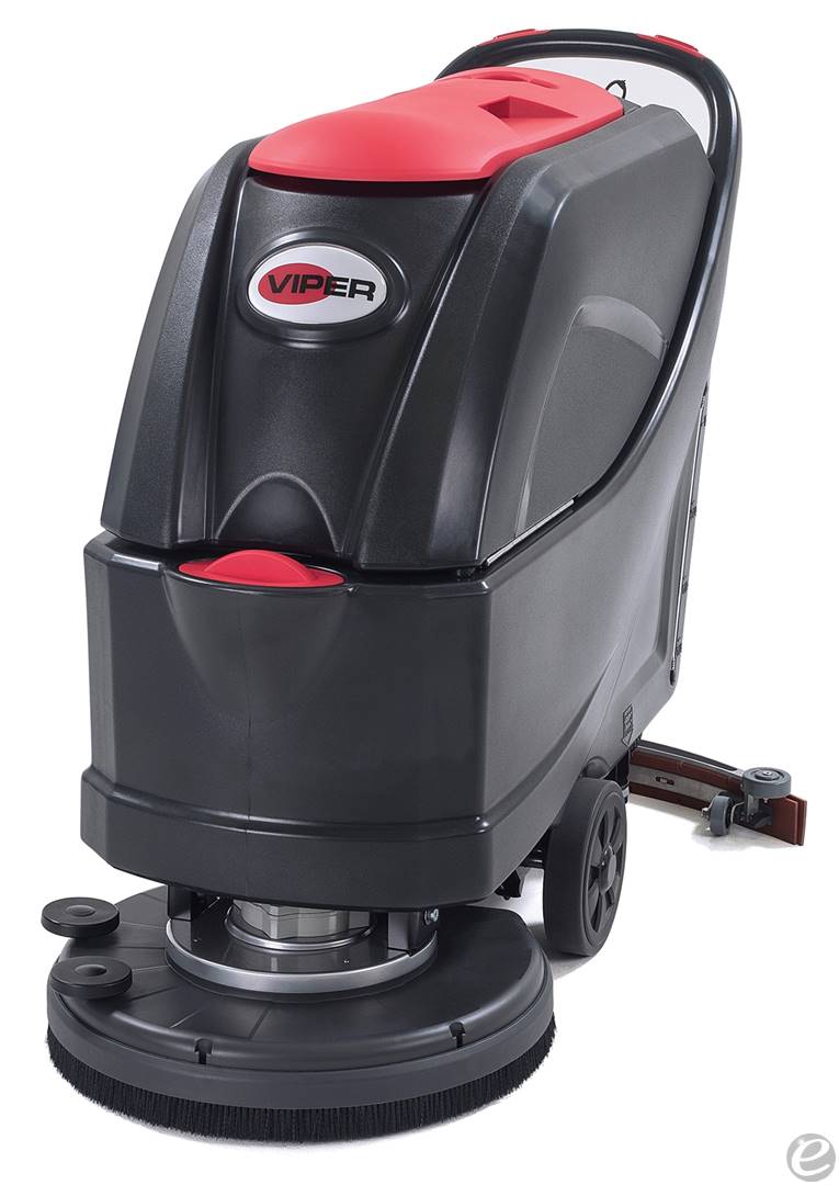 Viper AS5160T Mid-Sized Battery Powered Walk Behind Traction Drive Single Disc Scrubber-Drier - FREE Aussie Delivery - Email Us For Your Price!