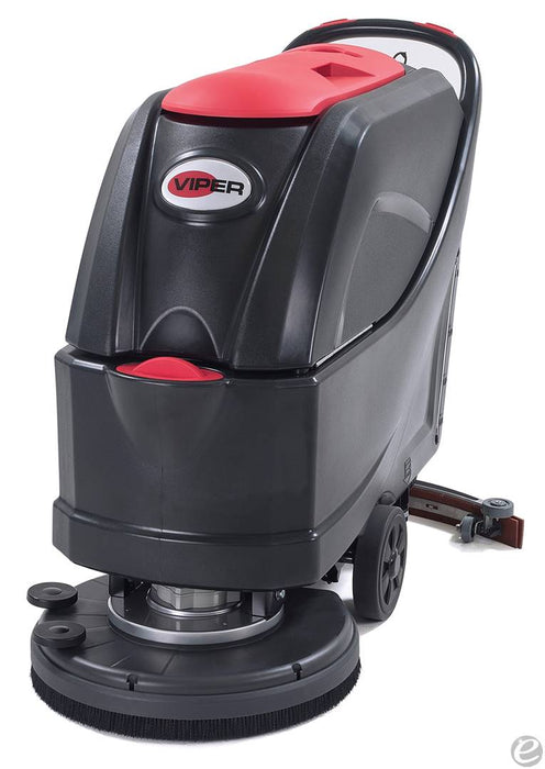 Viper AS5160T Mid-Sized Battery Powered Walk Behind Traction Drive Single Disc Scrubber-Drier