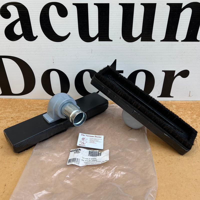 NilfiskCFM Industrial Vacuum Cleaner 300mm x 40mm Brush With Neck At Zero Degree Angle