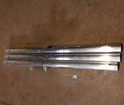 NilfiskCFM 1 Meter x 40mm Aluminium Wand With Harmonic Spring For Hot Work In Bakeries and Crematoriums - The Vacuum Doctor