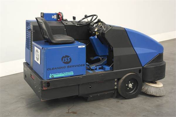 Nilfisk-ALTO American Lincoln Technology 6150 Rider Sweeper Now REPLACED BY Nilfisk SW8000 - The Vacuum Doctor