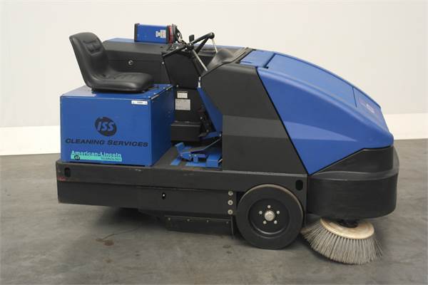 Nilfisk-ALTO American Lincoln Technology 6150 Rider Sweeper Now REPLACED BY Nilfisk SW8000 - The Vacuum Doctor