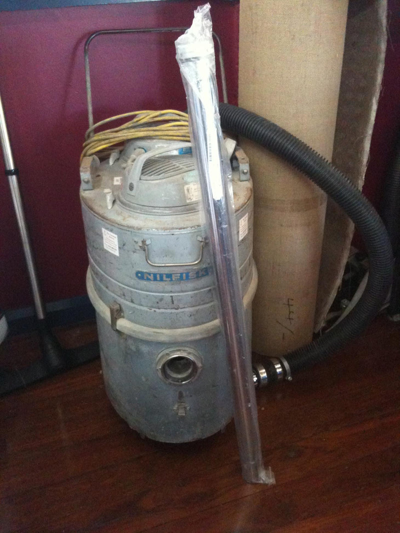 Nilfisk and Tellus GM82 and GS83 Industrial Vacuum Cleaner 1000 x 50mm Steel Wand - TVD The Vacuum Doctor