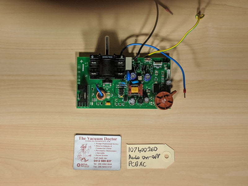 Nilfisk-Alto Attix 30XC and 50XC Xtreme Clean Wet and Dry Vacuum Cleaner Switch and PCB - TVD The Vacuum Doctor