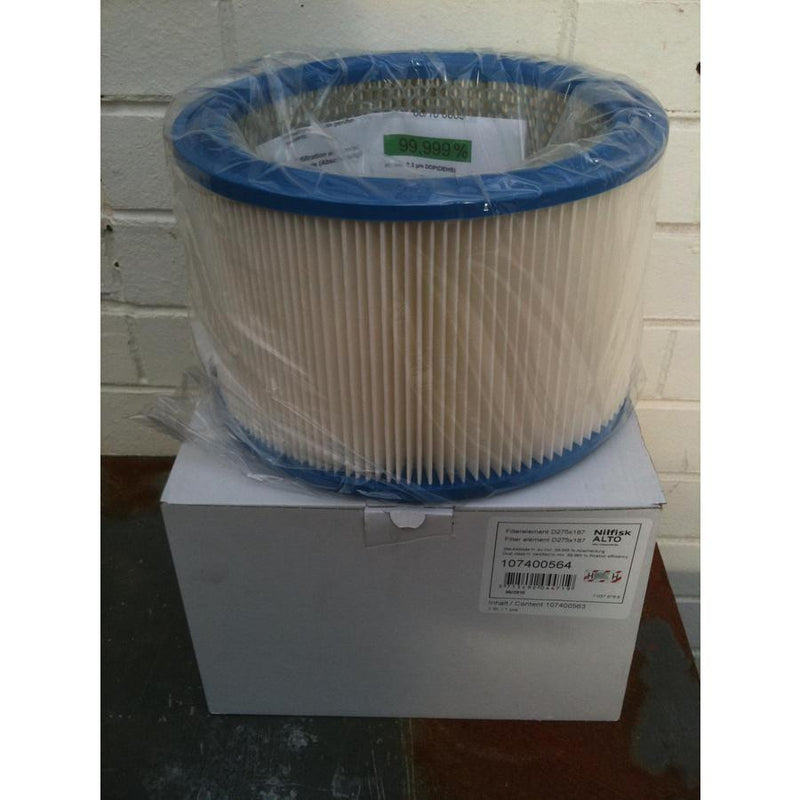 Nilfisk IVB7 H EN 60335.2.69 Approved TYPE H Asbestos Industrial Vacuum Cleaner NLA - TVD The Vacuum Doctor