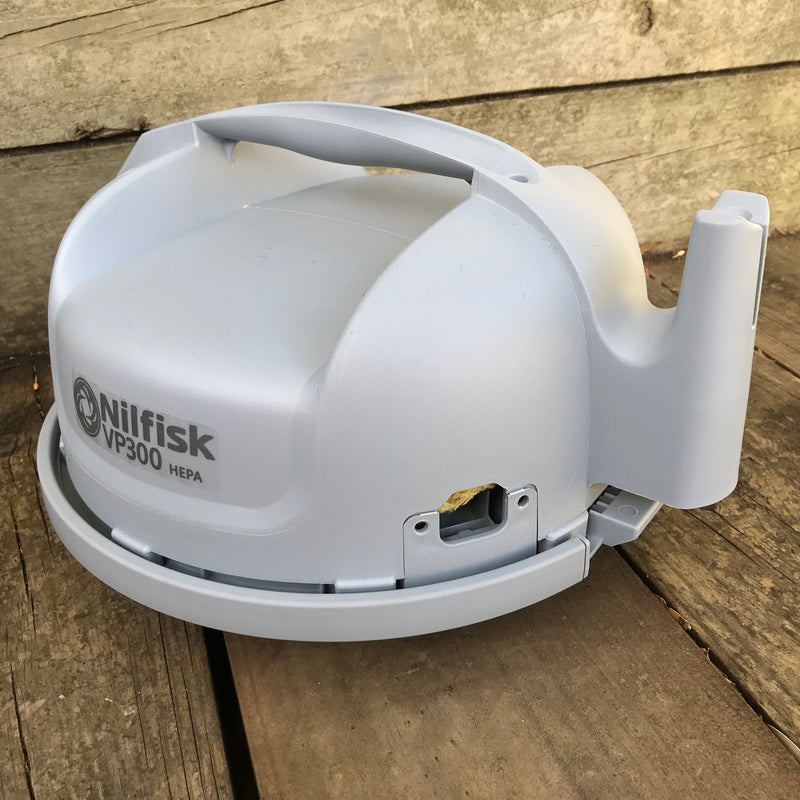 Nilfisk VP300 Commercial Vacuum Cleaner Replacement Top Cover XTRA Grey - TVD The Vacuum Doctor