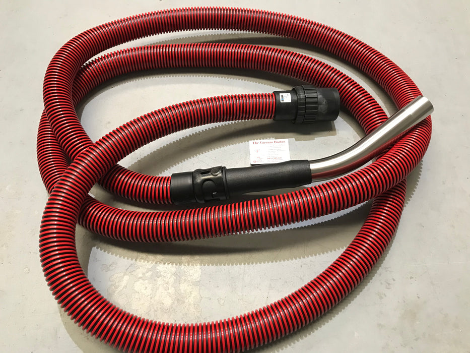 Nilfisk VHS42 Wet and Dry Vacuum Cleaner Complete Red Antistatic 4m x 36mm Hose