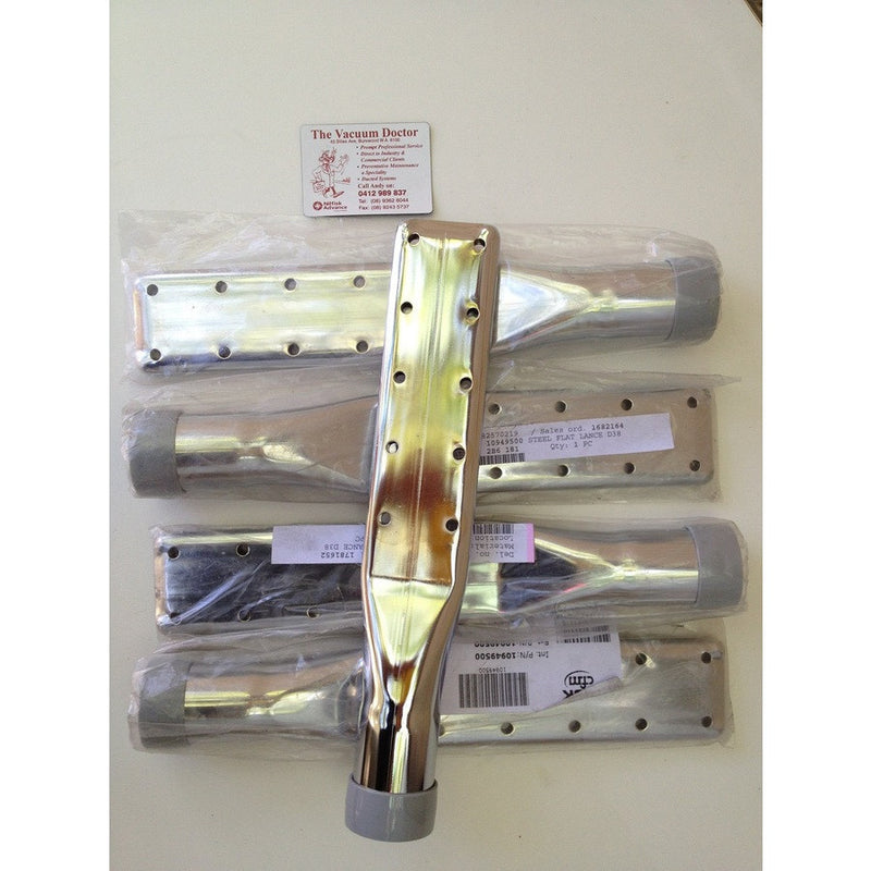 Nilfisk and Tellus Vacuum Cleaner 38mm Holed Steel Crevice Nozzle To Clean Vents - TVD The Vacuum Doctor