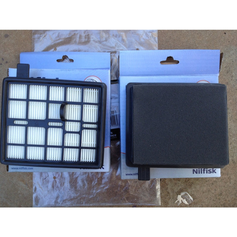 Nilfisk Meteor Bagless Domestic Vacuum Cleaner H12 Pleated Dust Filter - The Vacuum Doctor