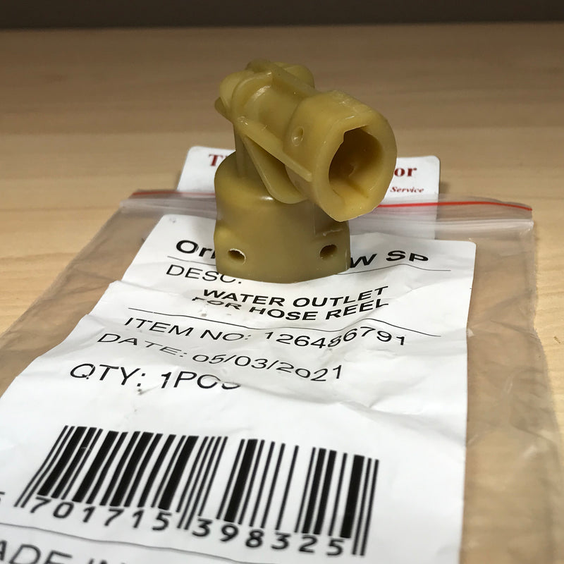 Gerni Super 130.1 Domestic Cold Water Pressure Washer With Hose Reel Plastic Water Outlet Fitting