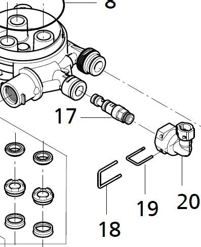 Gerni Super 130.1 and 140.1 Domestic Use Pressure Washer Injector - The Vacuum Doctor