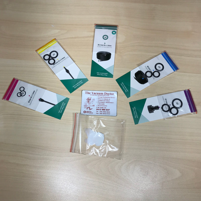 Gerni Domestic Pressure Washer Standard O Ring Kit Of Two Sets Of 5