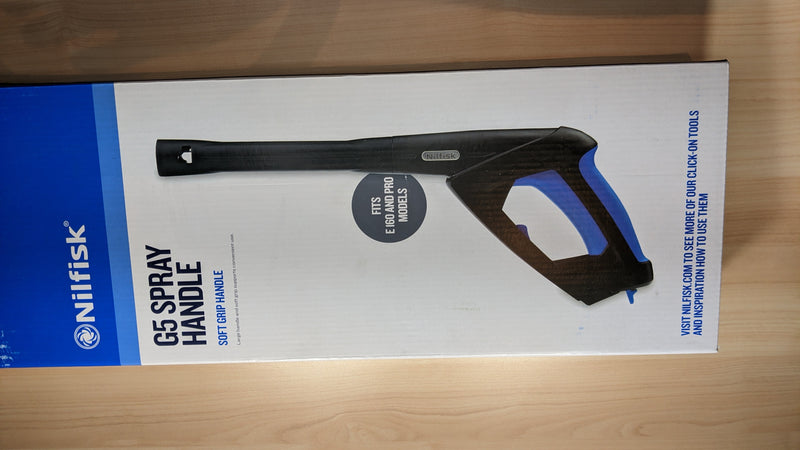 Nilfisk G5 Premium P160.2 Pressure Washer Gun Handle FITS ALL Nilfisk and GERNI Domestic Pressure Washers