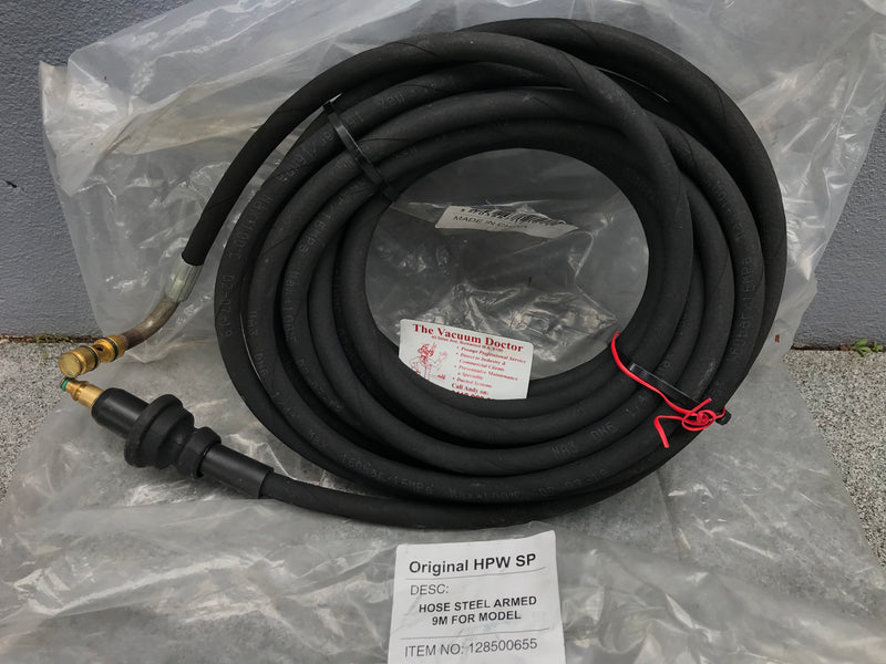 Gerni Super 145.3 With Hose Reel Hobby Use Pressure Washer 9 Meter Steel Armoured Hose