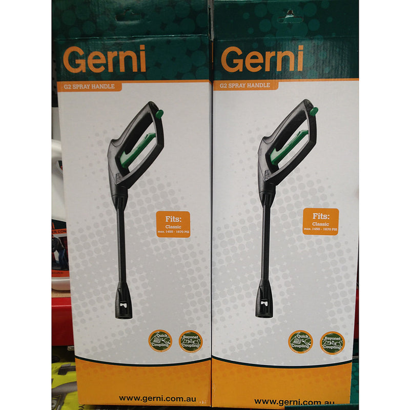 Gerni G2 Classic Pressure Washer 1670PSI Spray Handle Pistol Grip - TVD The Vacuum Doctor