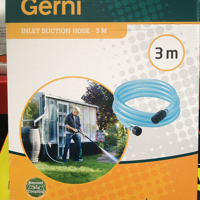 Gerni and Nilfisk-Alto 3M Inlet Suction Hose For Water Pick Up From Ponds Etc - TVD The Vacuum Doctor