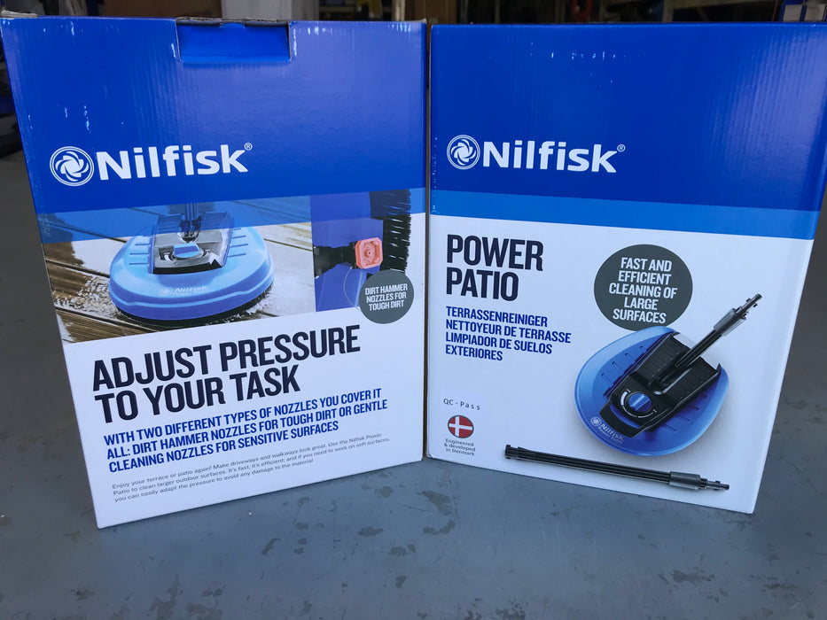 Nilfisk Power Patio Cleaner For Nilfisk and Gerni Click and Clean Domestic Pressure Washers