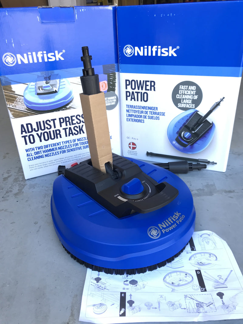 Nilfisk Power Patio Cleaner Replacement Jet Kit For Nilfisk and Gerni Domestic Pressure Washers - The Vacuum Doctor