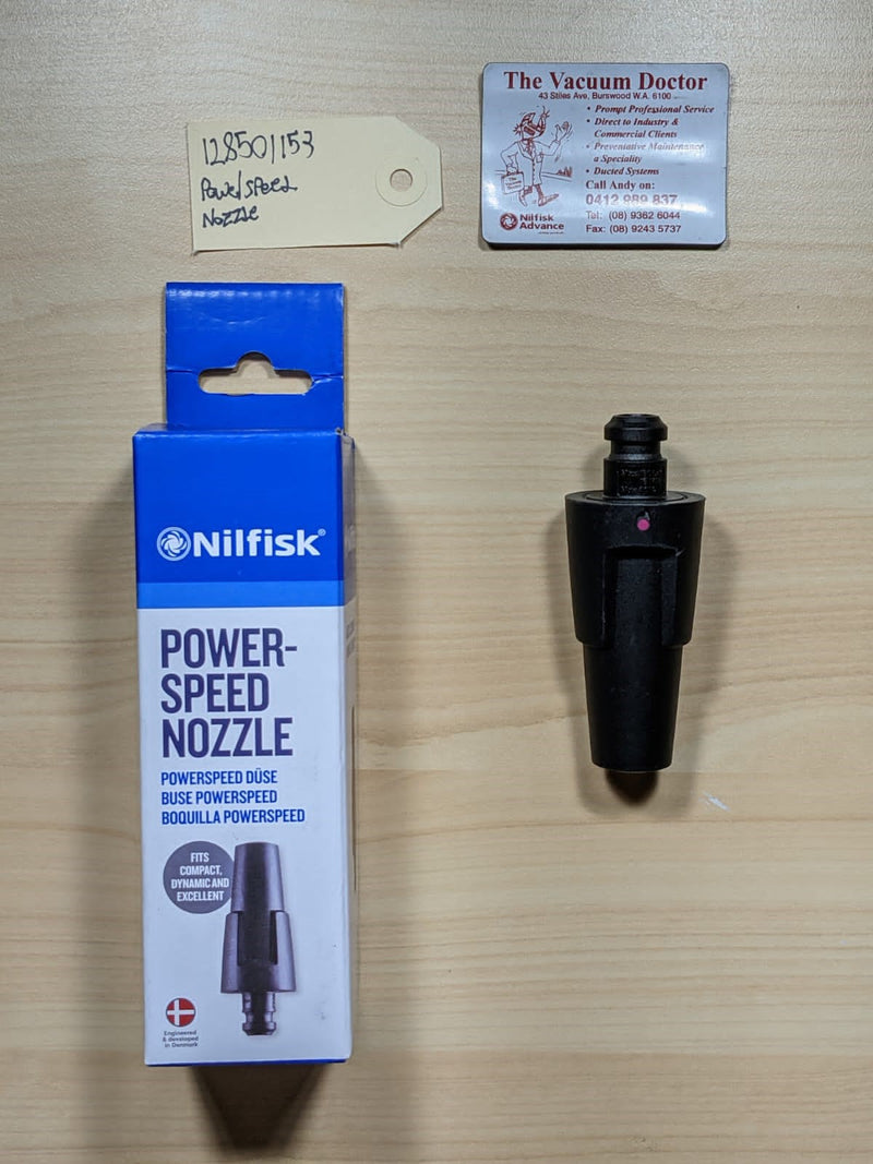 Nilfisk Compact Dynamic and Excellent Domestic Pressure Washer 150BAR Powerspeed Nozzle Magenta DOT