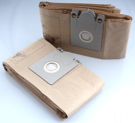 Nilfisk Viking GD110 Vacuum Cleaner Paper Dustbags Packet of 10 - TVD The Vacuum Doctor