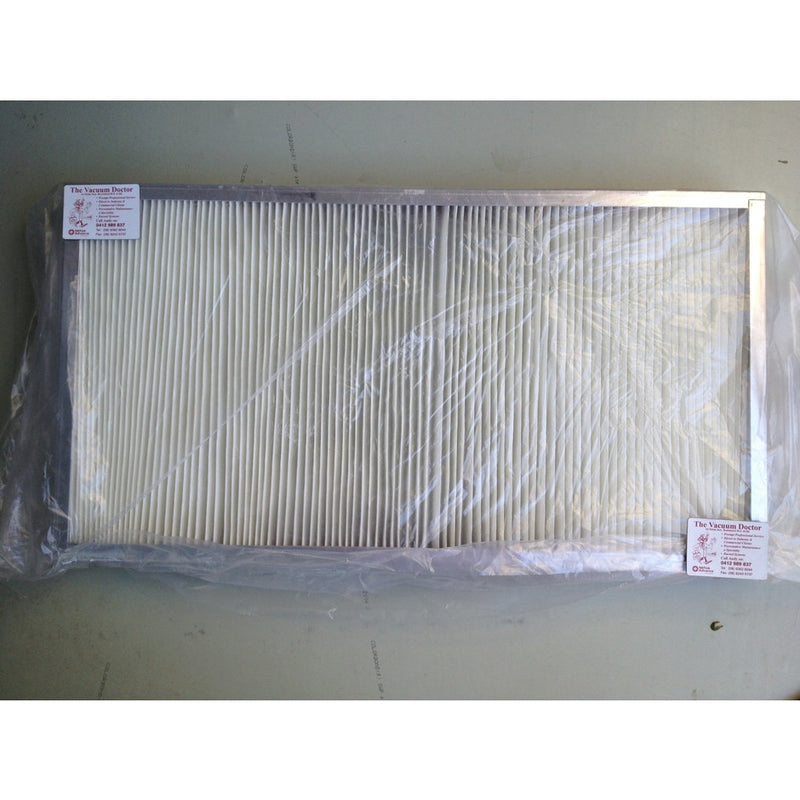 Nilfisk Rider Sweeper SR1100B Polyester Main Panel Dust Filter - The Vacuum Doctor