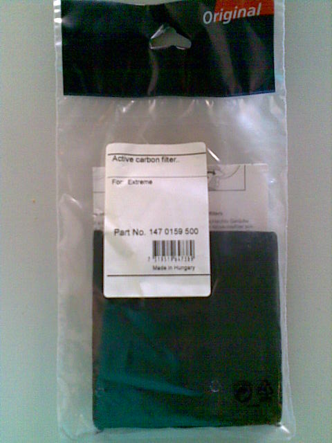 Nilfisk Extreme X300 Series Domestic Vacuum Cleaner Activated Carbon Pre-Filter - TVD The Vacuum Doctor