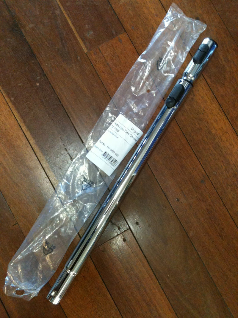 Nilfisk Power P40 Vacuum Cleaner Latching 32mm Telescopic Chrome Wand - TVD The Vacuum Doctor