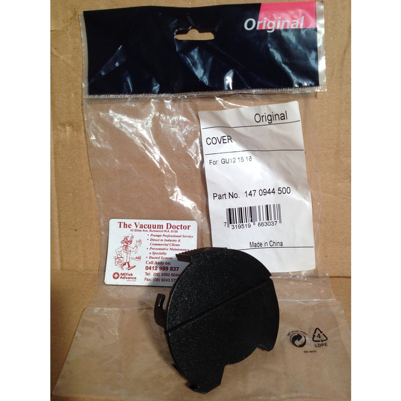 Nilfisk GU355 and GU455 Upright Commercial Vacuum Cleaner Brush Bearing Cover - TVD The Vacuum Doctor