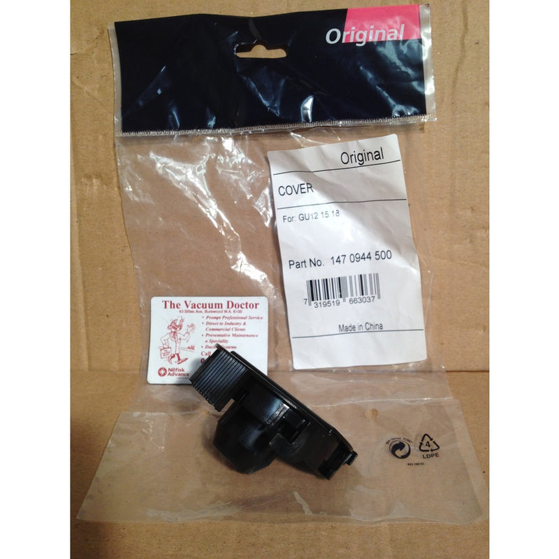 Nilfisk GU355 and GU455 Upright Commercial Vacuum Cleaner Brush Bearing Cover - TVD The Vacuum Doctor