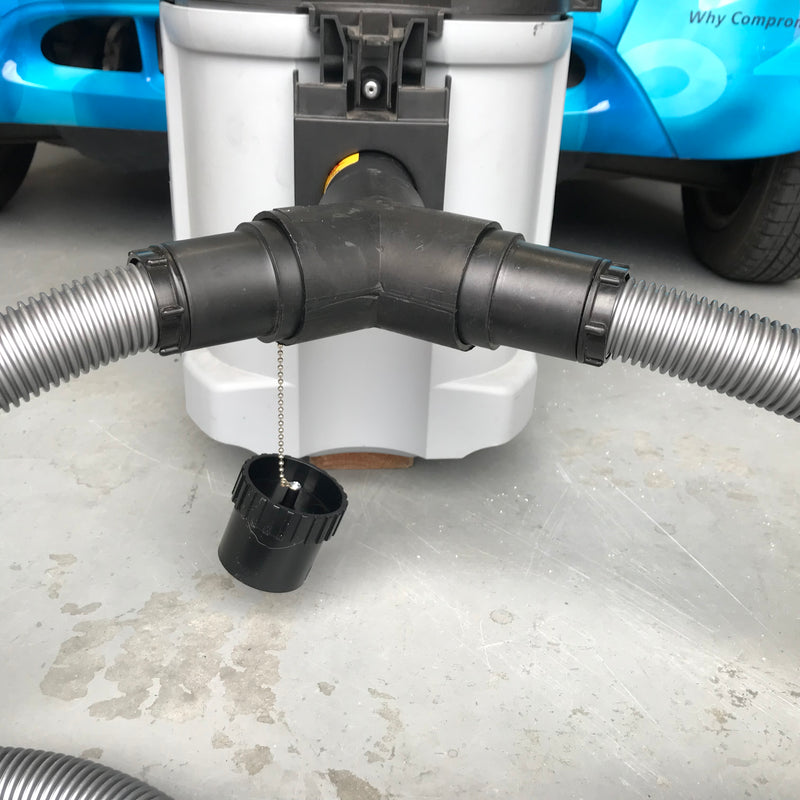 Nilfisk-ALTO Antistatic 50mm x 2 x 50mm Y Joint Kit For 2 Hoses From One Outlet