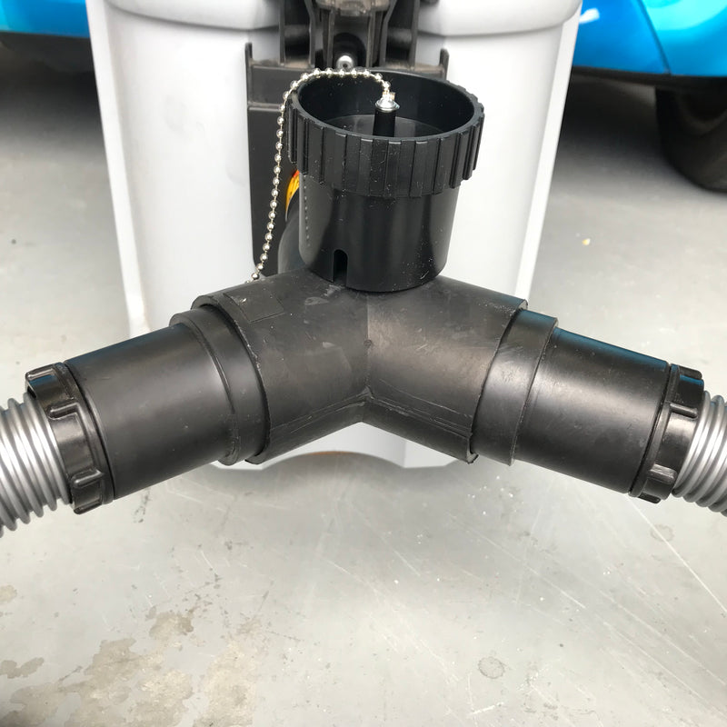 Nilfisk-ALTO Antistatic 50mm x 2 x 50mm Y Joint Kit For 2 Hoses From One Outlet