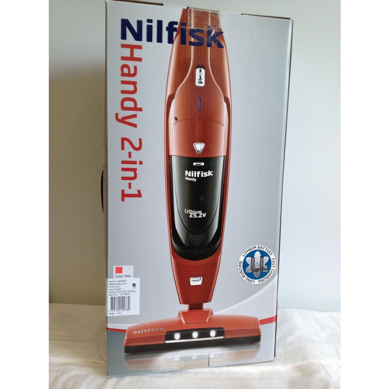 Nilfisk Handy 2in1 25.2 Volt Li Ion Stick Vac OBSOLETE — TVD (The Nilfisk Handy 2in1 25.2 Volt Li Ion Stick Vac OBSOLETE — TVD (The